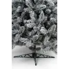 Brad artificial Himalaya Snow 220 cm QC216, 1100 Ramuri 2D + 3D PE, Circumferinta Bazei 276 cm